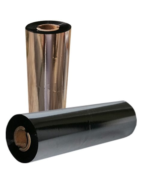 Ribon 110mm x 74m Out Ceara-Rasina Premium Negru 0.5 inch - 2 riboane